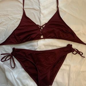 Red bikini